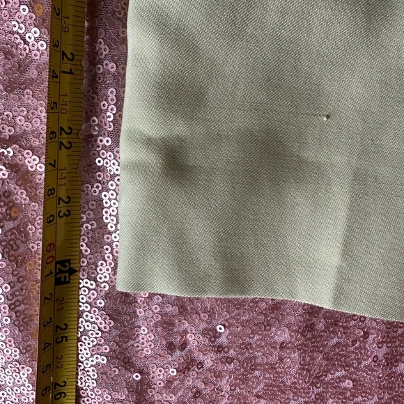 MNG Mango Blazer Women XXS Green Double Breasted  Stretch  Pockets, Relax/Resort - Picture 9 of 9